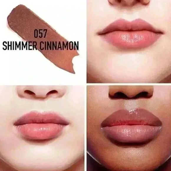 Dior addict Lip Glow ~ Shimmer Cinnamon (057) ~ New! - Picture 1 of 6